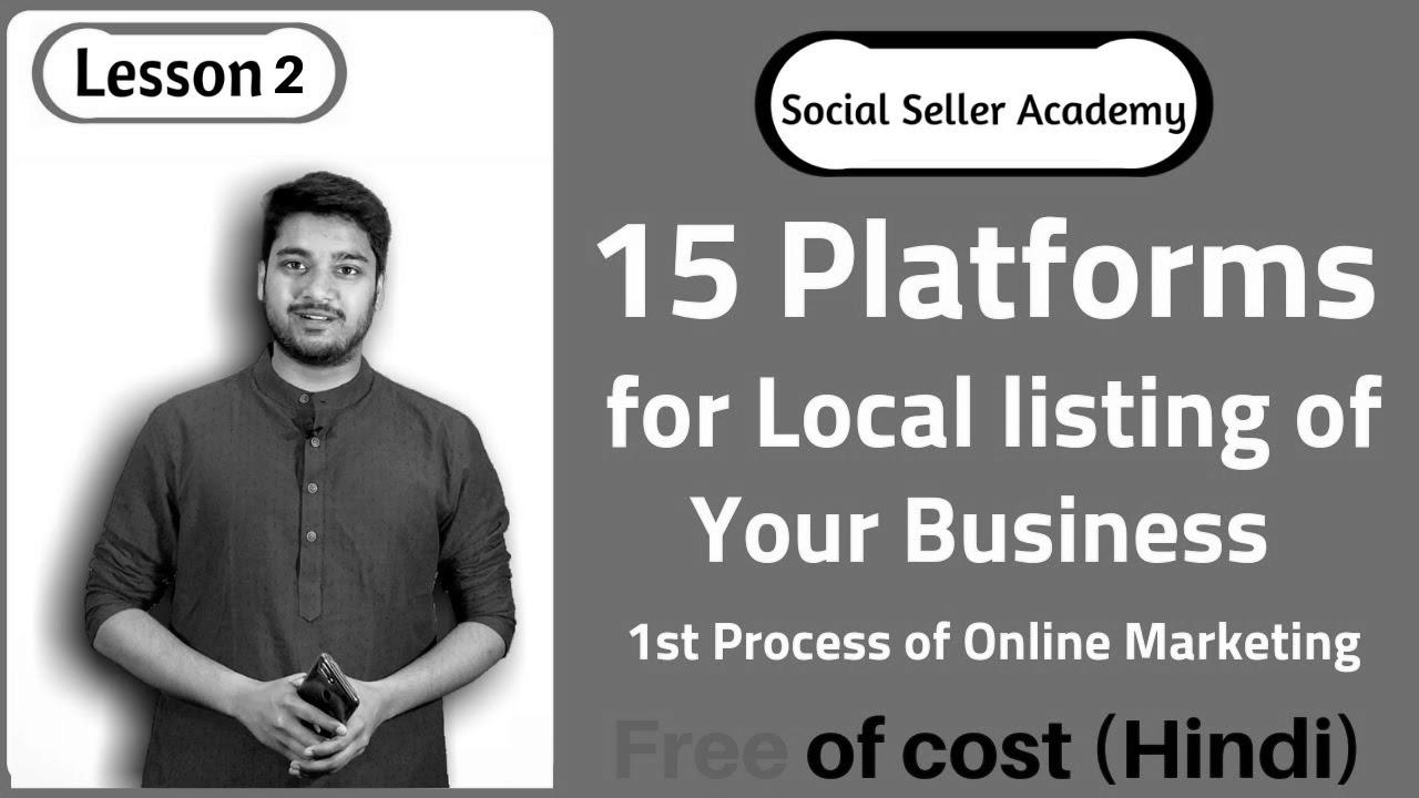 15 Platforms for Local Itemizing of your Business ||  Local search engine optimisation ||  Online Listing in India |  In Hindi