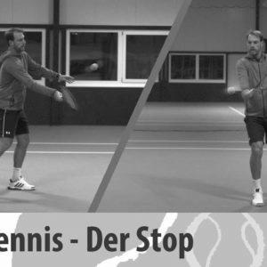 Tennis stop ball – Playing the cease correctly – Tennis technique