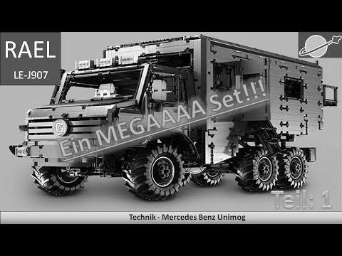 The best clamping block technology set in recent years 👍 |  The Unimog by RAEL LE-J907 Part 1/3