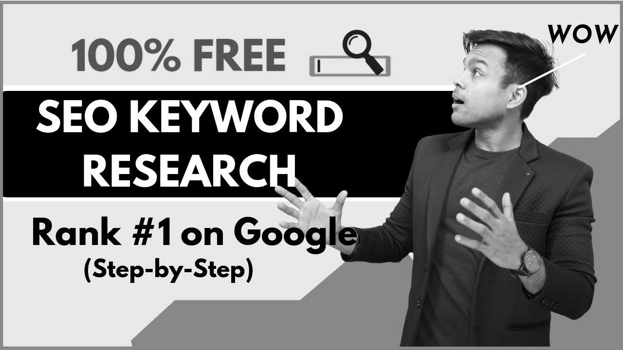 FREE Key phrase Research for SEO in 2020 (3-Step 100% Working Blueprint)