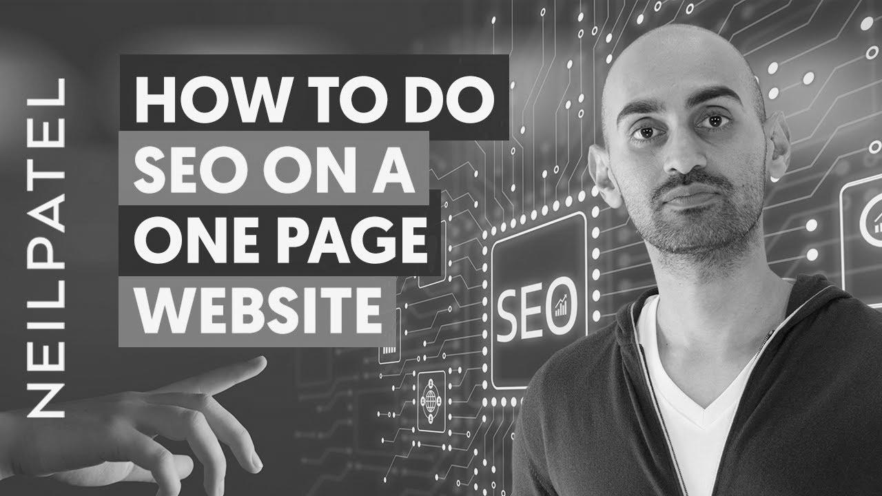 Easy methods to do web optimization on a One Page Web site