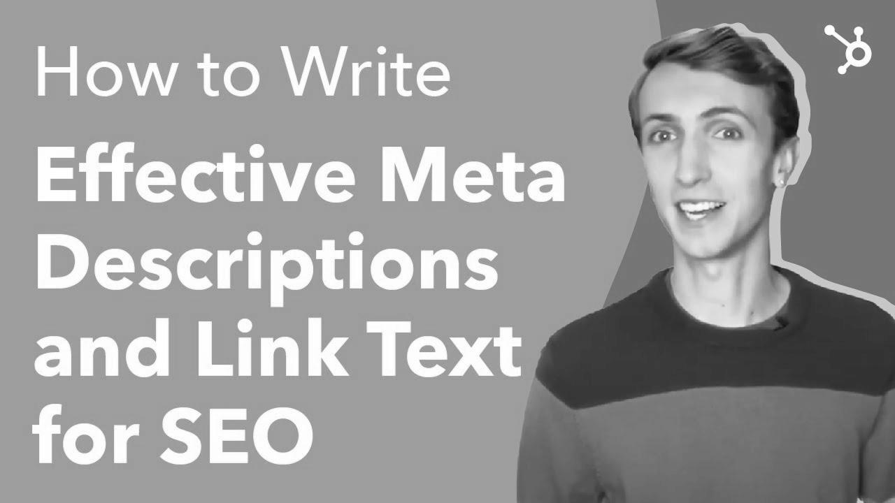 The way to Write Effective Meta Descriptions and Hyperlink Text for search engine optimisation