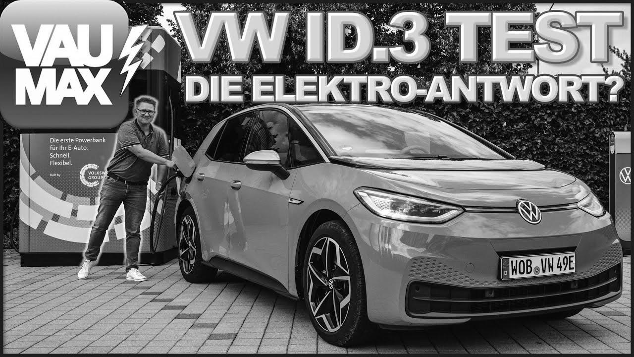 VW ID.3 – The electric reply?  Driving report, know-how & functions in examine |  VAUMAXtv