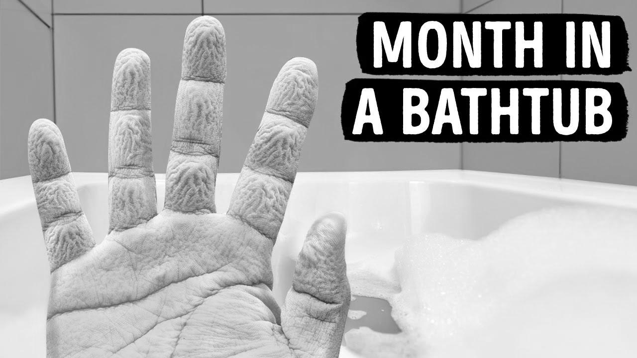 The best way to Survive a Month In a Bathtub