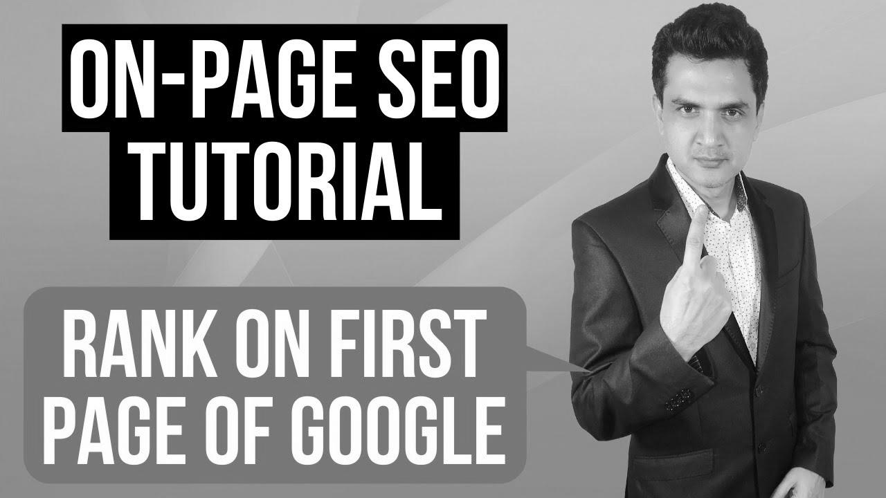 On-page search engine marketing Tutorial – Rank Any Website or Weblog on 1st Web page of Google in 2020 |  Pritam Nagrale