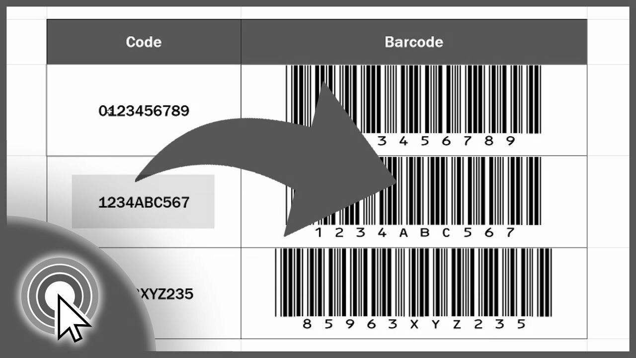 How you can Create Barcodes in Excel (The Easy Method)