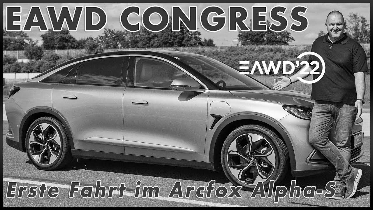 2022 Magna EAWD Congress & test drive within the Arcfox Alpha-s |  Test Technik Allrad E-Auto Review German