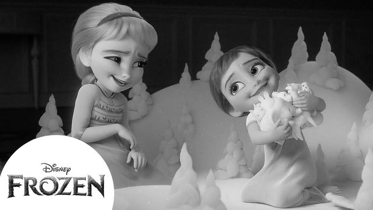 Child Anna and Elsa Learn Concerning the Enchanted Forest |  Frozen