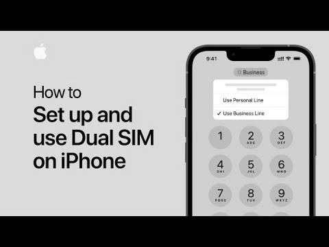 Methods to use Dual SIM on iPhone |  Apple assist