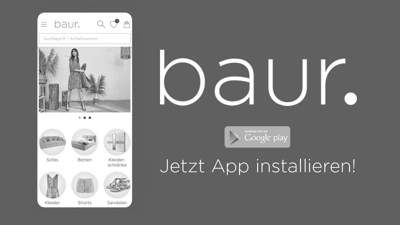 Style, living & expertise – the BAUR app