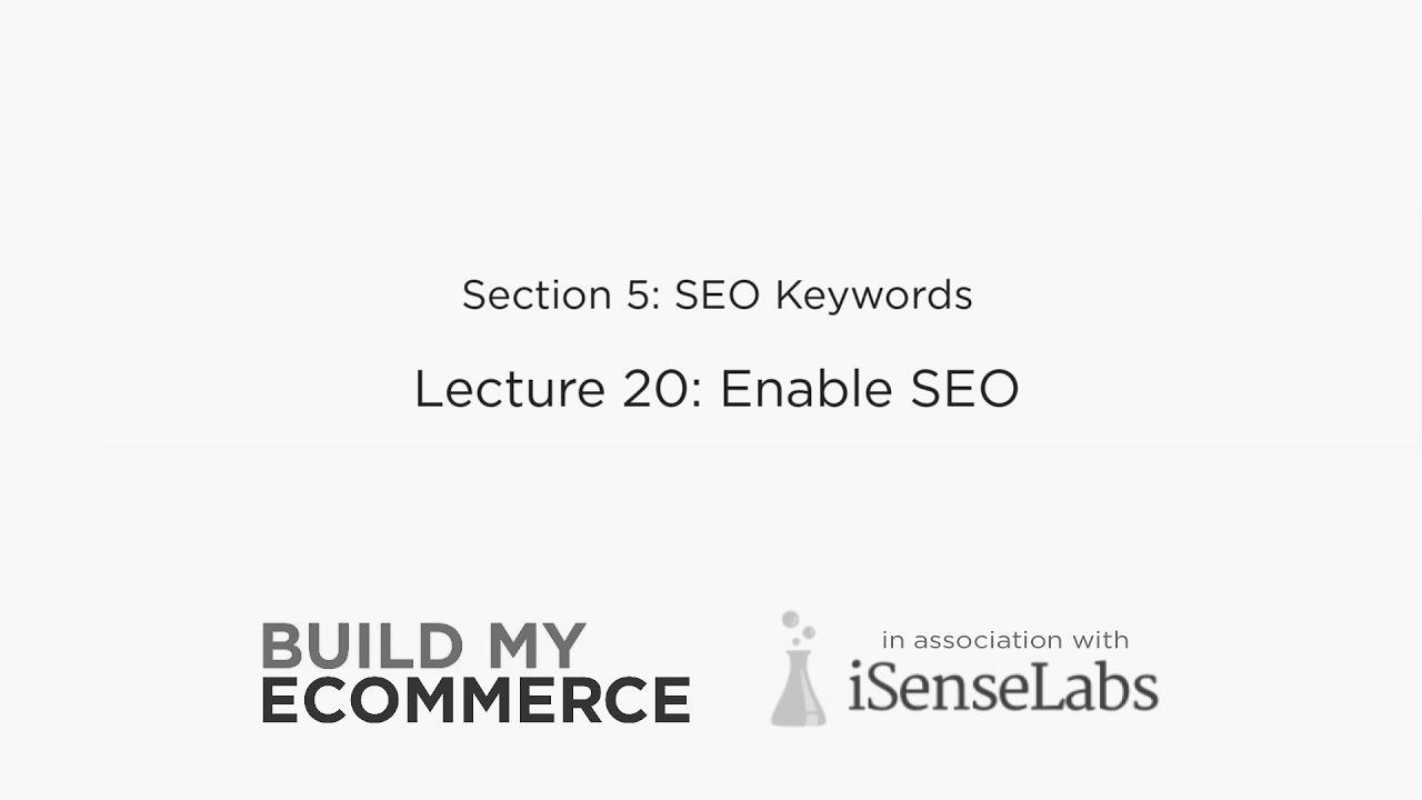 S05 SEO Key phrases L20 Enable web optimization