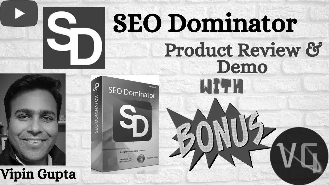 ✌️💰 ”search engine optimization Dominator” Review 🛑 STOP!  Buy it with my FREE BONUSES 🎁🎁 💰 ✌️